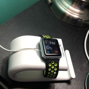 Apple Watch series 1 with charging doc